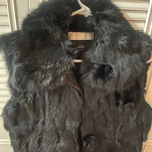 Fifty Nine Real Rabbit Fur Vest.Size S/M.